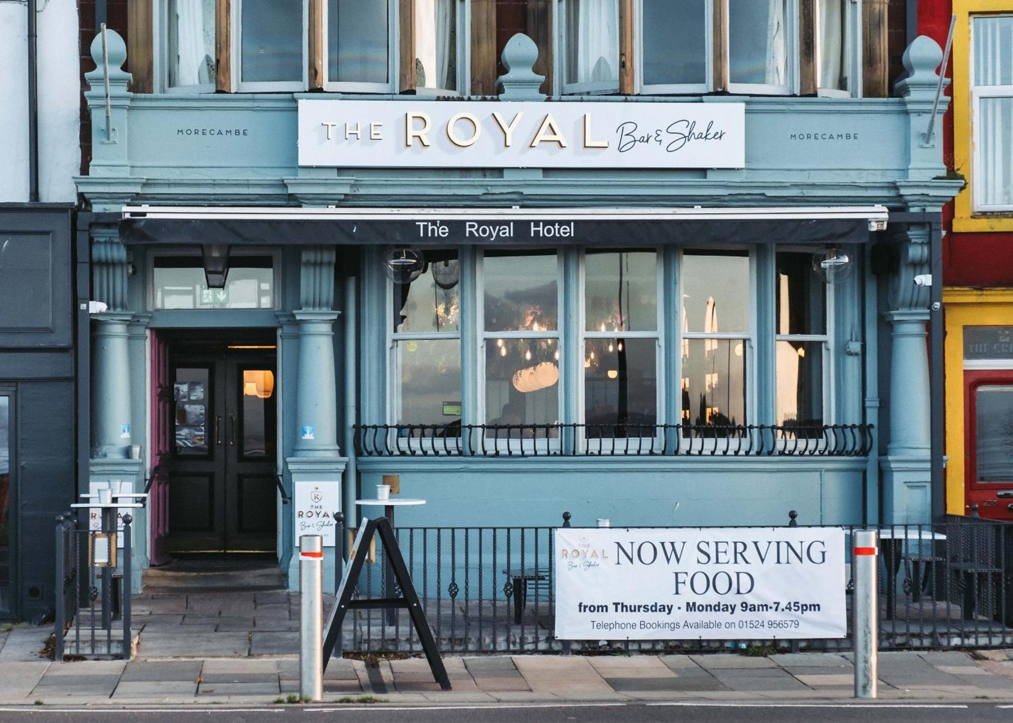 The Royal Bar & Shaker Hotel Morecambe Bagian luar foto